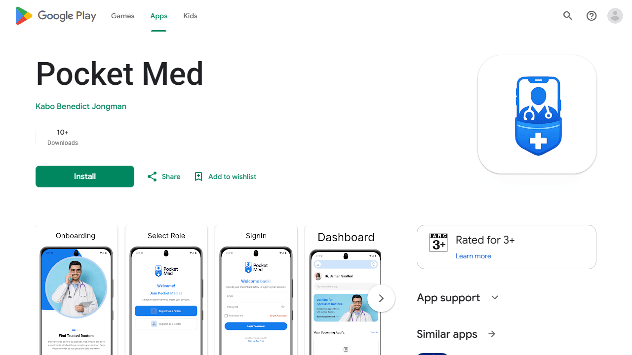 PocketMed screenshot