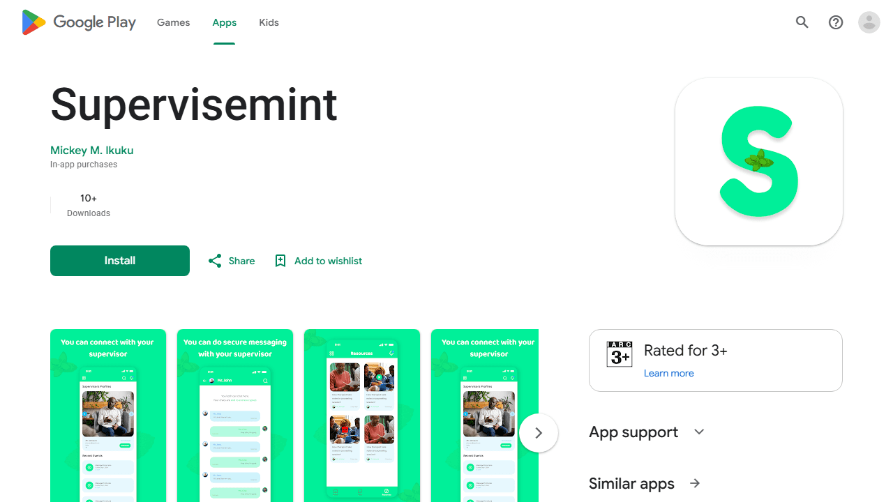 SuperviseMint screenshot